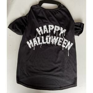 Ghould & Chills Happy Halloween Dog Shirt Sz XL